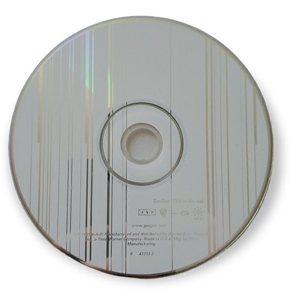 GusGus - This Is Normal CD‎ [1999 Promotional  CD] - Picture 3 of 3